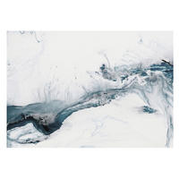 FOTOTAPETE 208x146 cm - Abstrakte Eleganz - Weiß, Textil (208/146cm) - Wallfluent