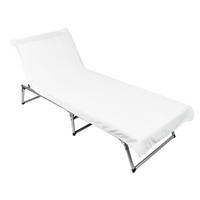 STRANDTUCH, 75x215 cm, 100% Baumwolle, Weiß - Weiß, Textil (75/215cm) - Zollner