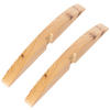 PARAVENT Standfuß natur 2er Set für Raumteiler - Naturfarben, Holz (33/2/2cm) - Homestyle4u