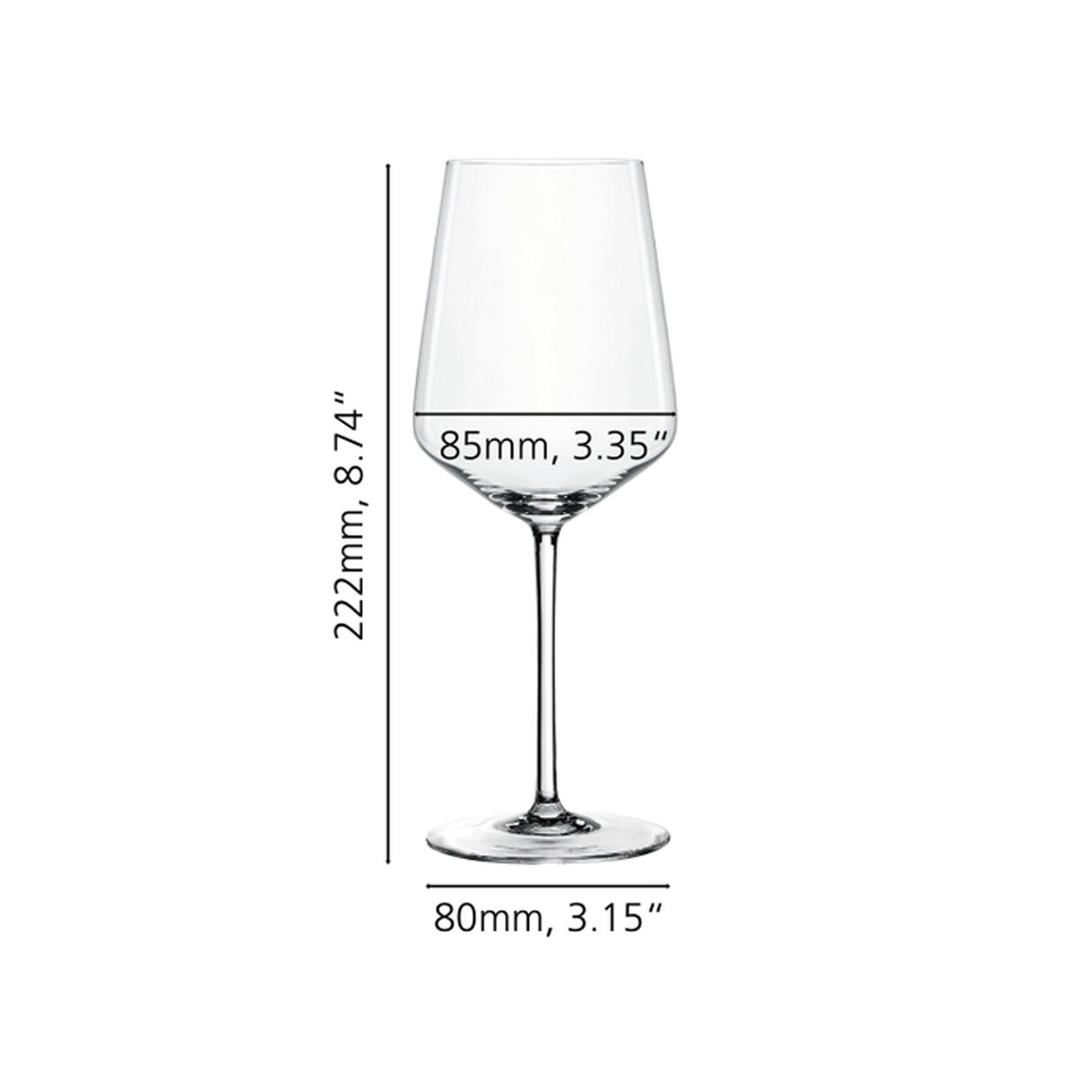 WEISSWEINGLÄSER Style transparent 440 ml 12er Set - Transparent, Glas (0.44L) - Spiegelau