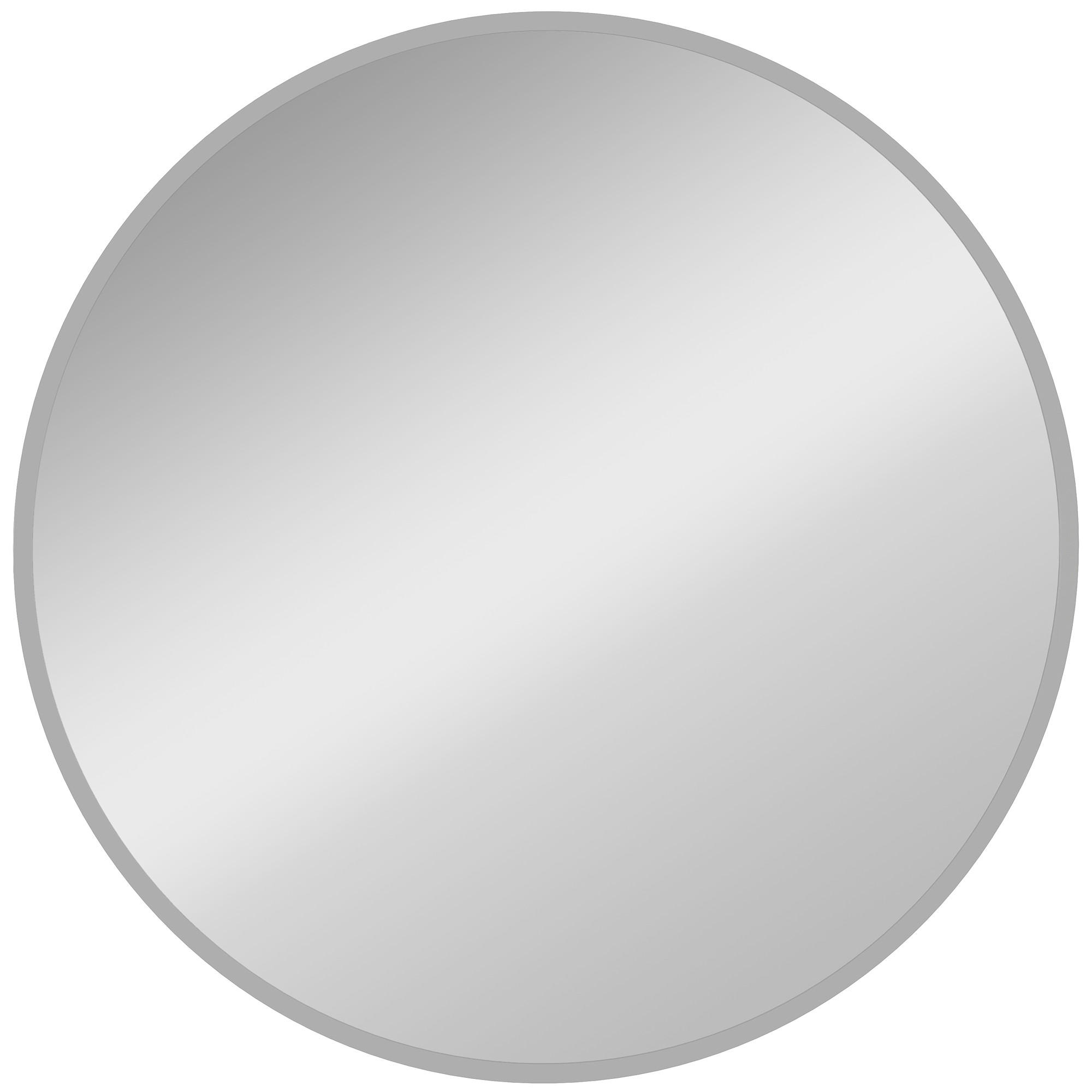 WANDSPIEGEL Aluminiumlegierung Glas Silber - Silberfarben, Metall (1/61/61cm) - HOMCOM