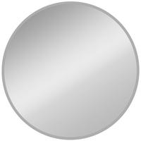 WANDSPIEGEL Aluminiumlegierung Glas Silber - Silberfarben, Metall (1/61/61cm) - HOMCOM