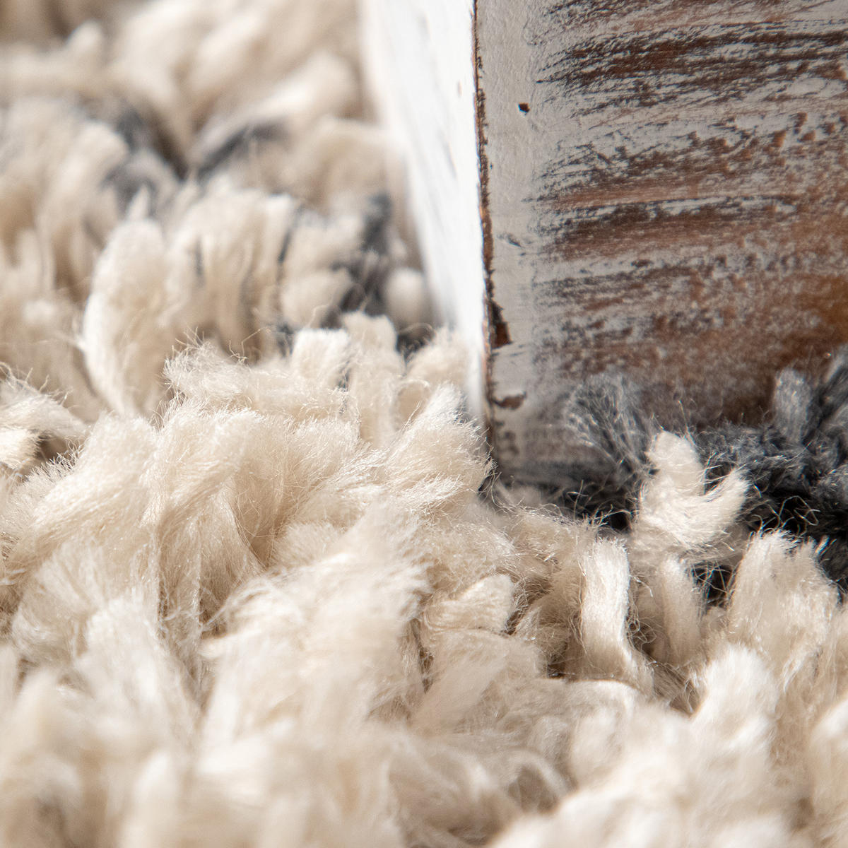 HOCHFLORTEPPICH 80/80 cm Kalmar 441 - Hellbraun, Textil (80/80cm) - Paco Home