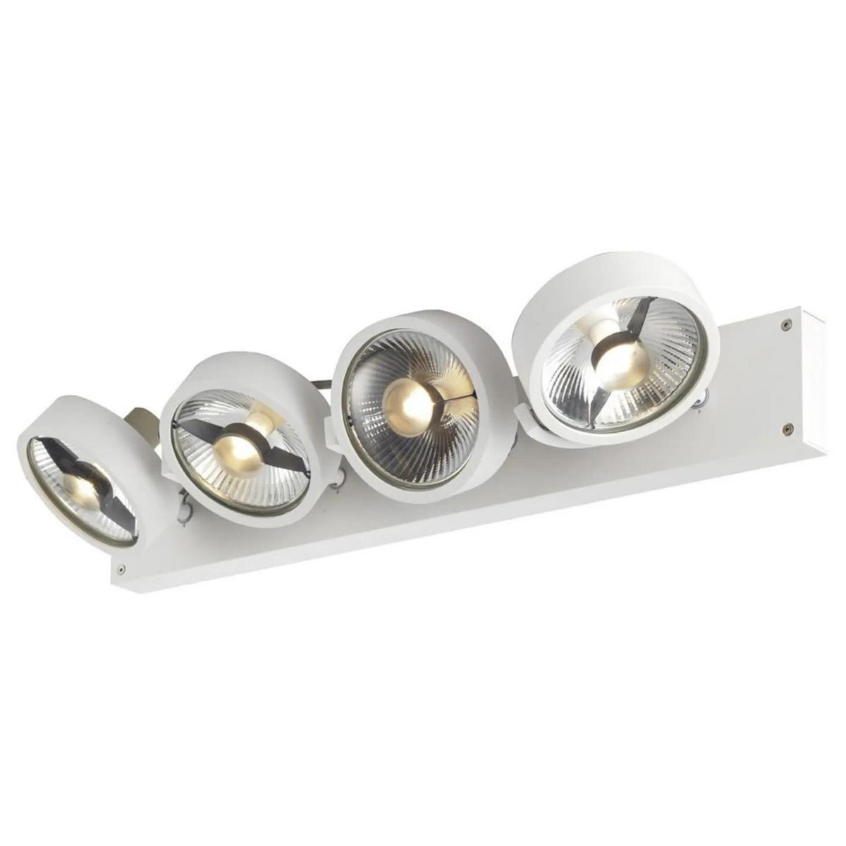 DECKENSTRAHLER Kalu - Weiß, Metall (9/9/18cm) - SLV