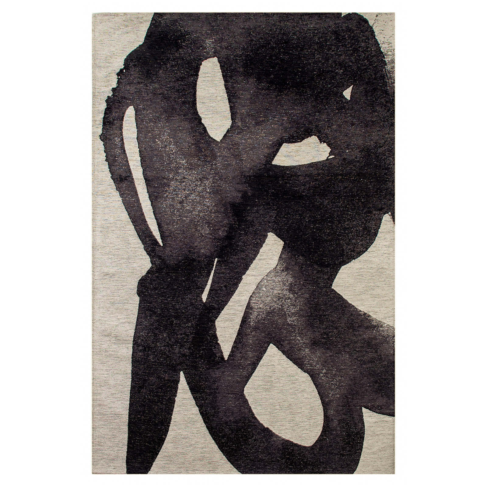 TEPPICH Swing Soot 170/240 cm - Grau, Textil (170/240cm) - Lola&Moi