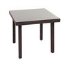 GARTENTISCH Mattis aus Poly-Rattan HxBxT 74,5x80x80cm Braun - Braun, Kunststoff (80/80/74.5cm) - PROREGAL