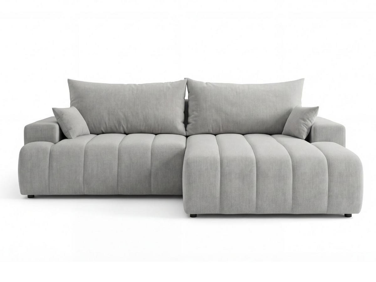 ECKSOFA Caleo Grau Rechts - Grau, Holz/Textil (270/170cm) - Graingold