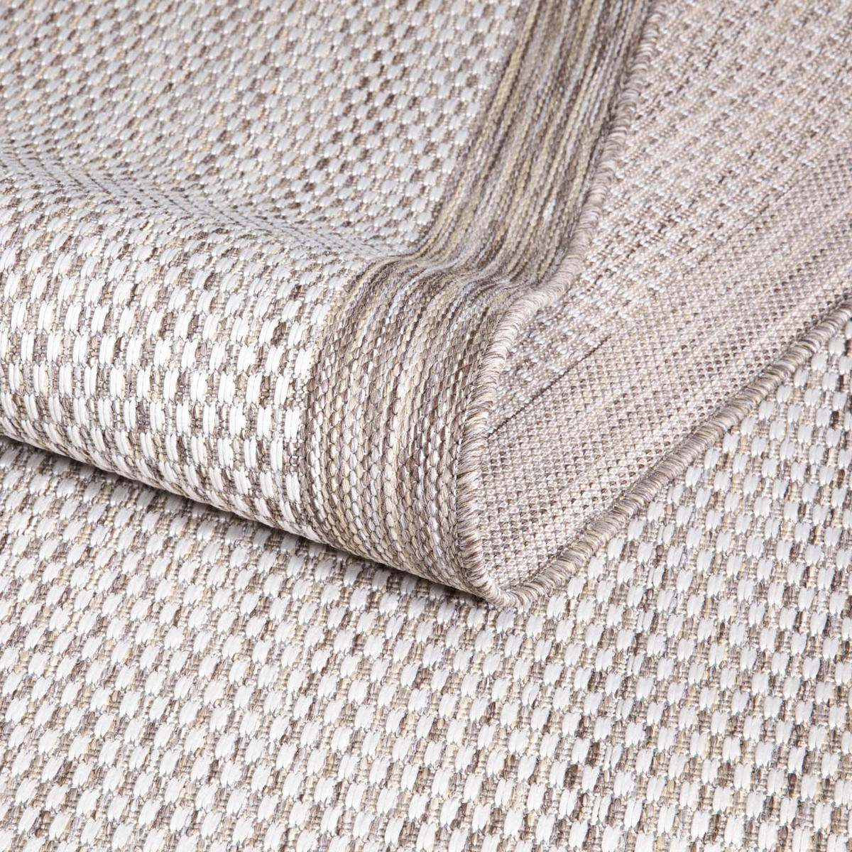 OUTDOOR-TEPPICH Sun 470 Beige 200x290 cm - Beige, Textil (200/290cm) - carpet city