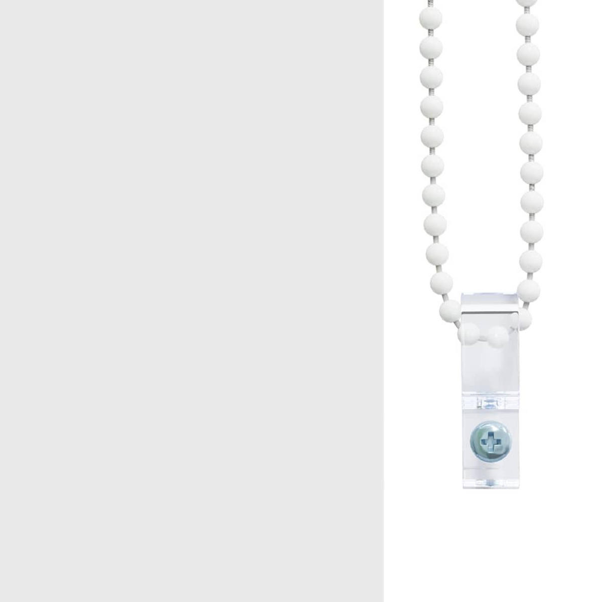 DUSCHVORHANG für Dusche Stoff Breite 116 cm - Weiß, Kunststoff (116/240cm) - MCBOSON