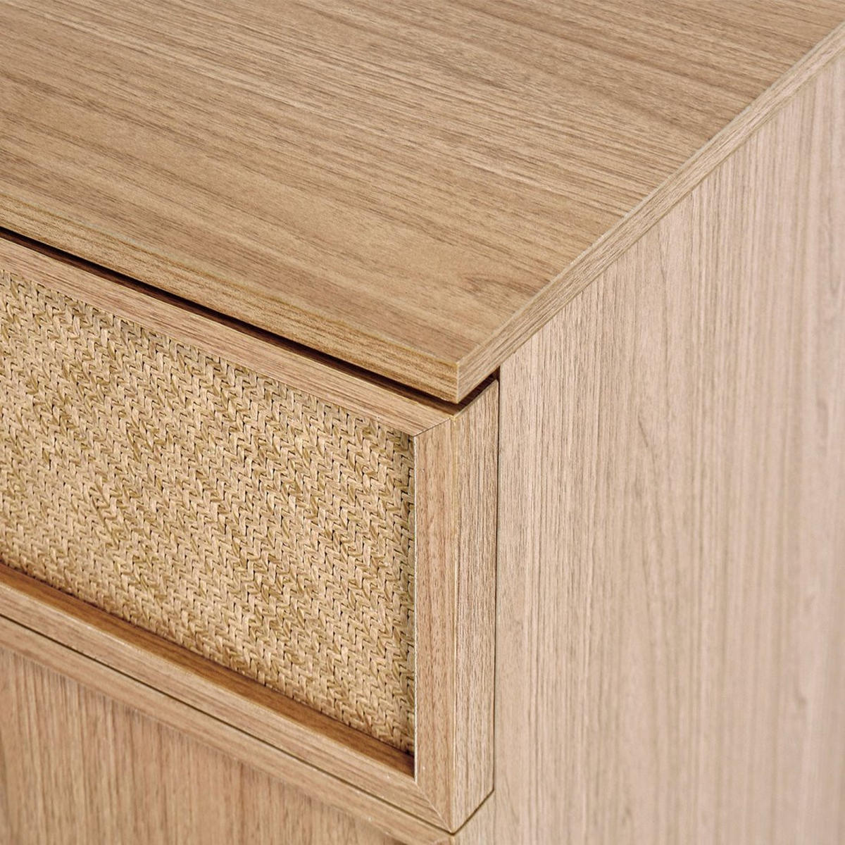 ANRICHTE NIEDRIGE Bora Natürlich 150 cm x 82,5 cm - Naturfarben, Holzwerkstoff (150/82/40cm) - Klast Home