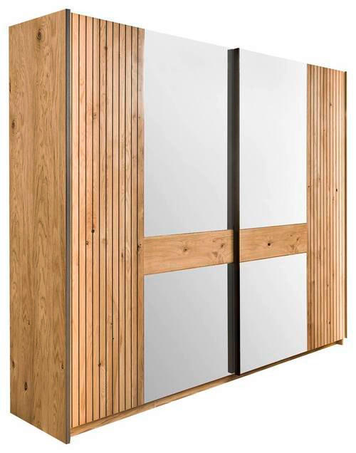 Schwebetürenschrank Rubea - Linea Natura