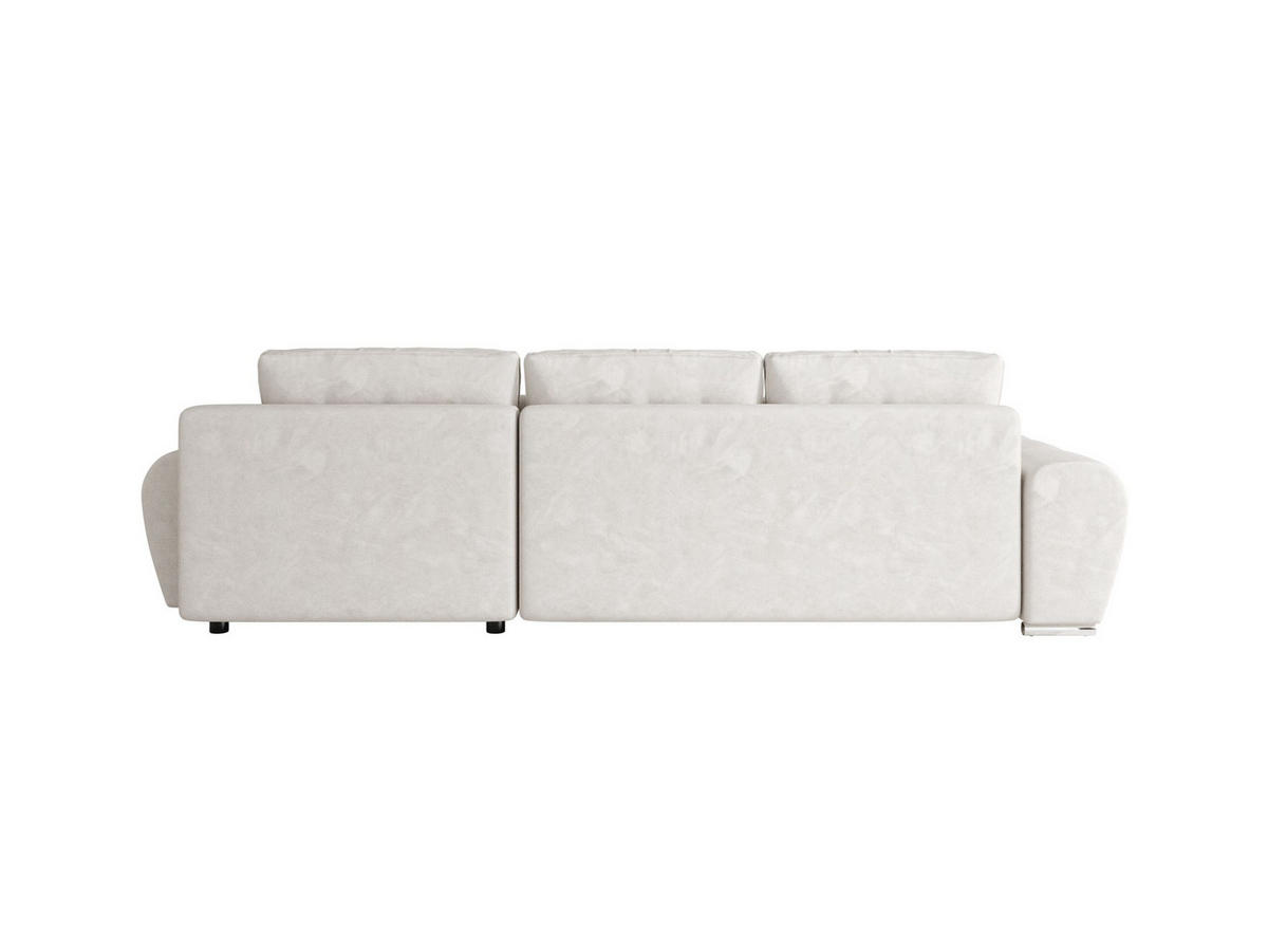 ECKSOFA BEGA L Rechts TENDER WAY 01 mit Schlaffunktion - Beige, Textil (289/185cm) - Bedante