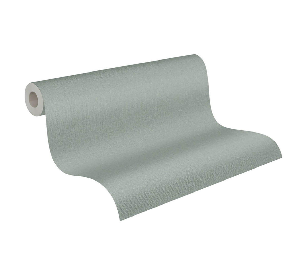 VLIESTAPETE Grün 53/1005 cm - Grün, Textil (53/1cm) - KUNSTLOFT