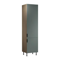 HOCHSCHRANK D60T P/L AX – Sorento Grün – Grün / Eiche - Eichefarben/Grün, Holzwerkstoff (60/247/58cm) - ROYAL24_MARKT