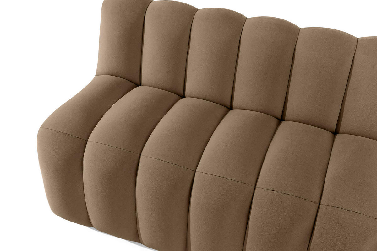 ESSZIMMERBANK CORDA, Beige - Beige, Holz/Holzwerkstoff (163/78/71cm) - KONSIMO®