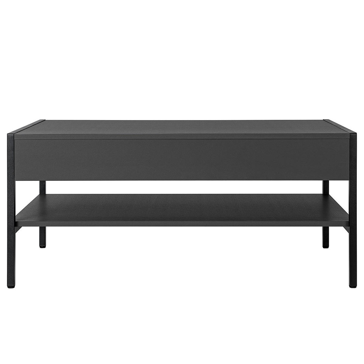 COUCHTISCH - Dunkelgrau, Holzwerkstoff (59/100/44cm) - home24