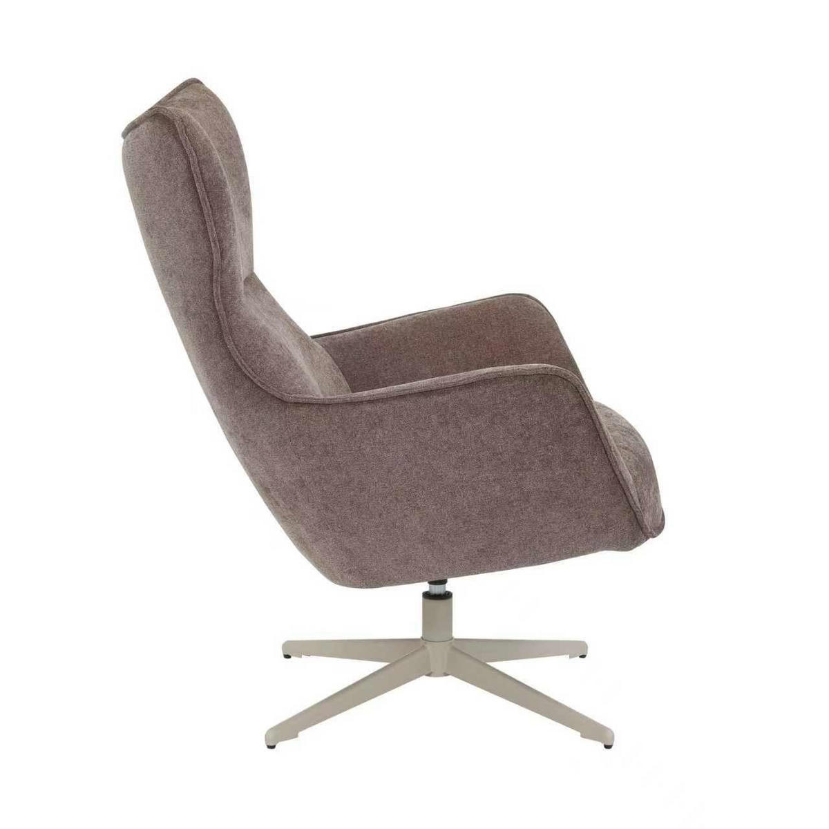 SESSEL Julia Braun 78/76/102 cm - Braun, Textil (76/102/78cm) - Starfurn