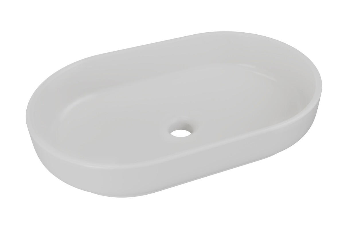 WASCHTISCHKOMBI 120 cm 3 Teile - Ovalia Cremona O BM408 in Cremona-Eiche - Eichefarben/Hellgrau, Holz/Keramik (120/54/46cm)