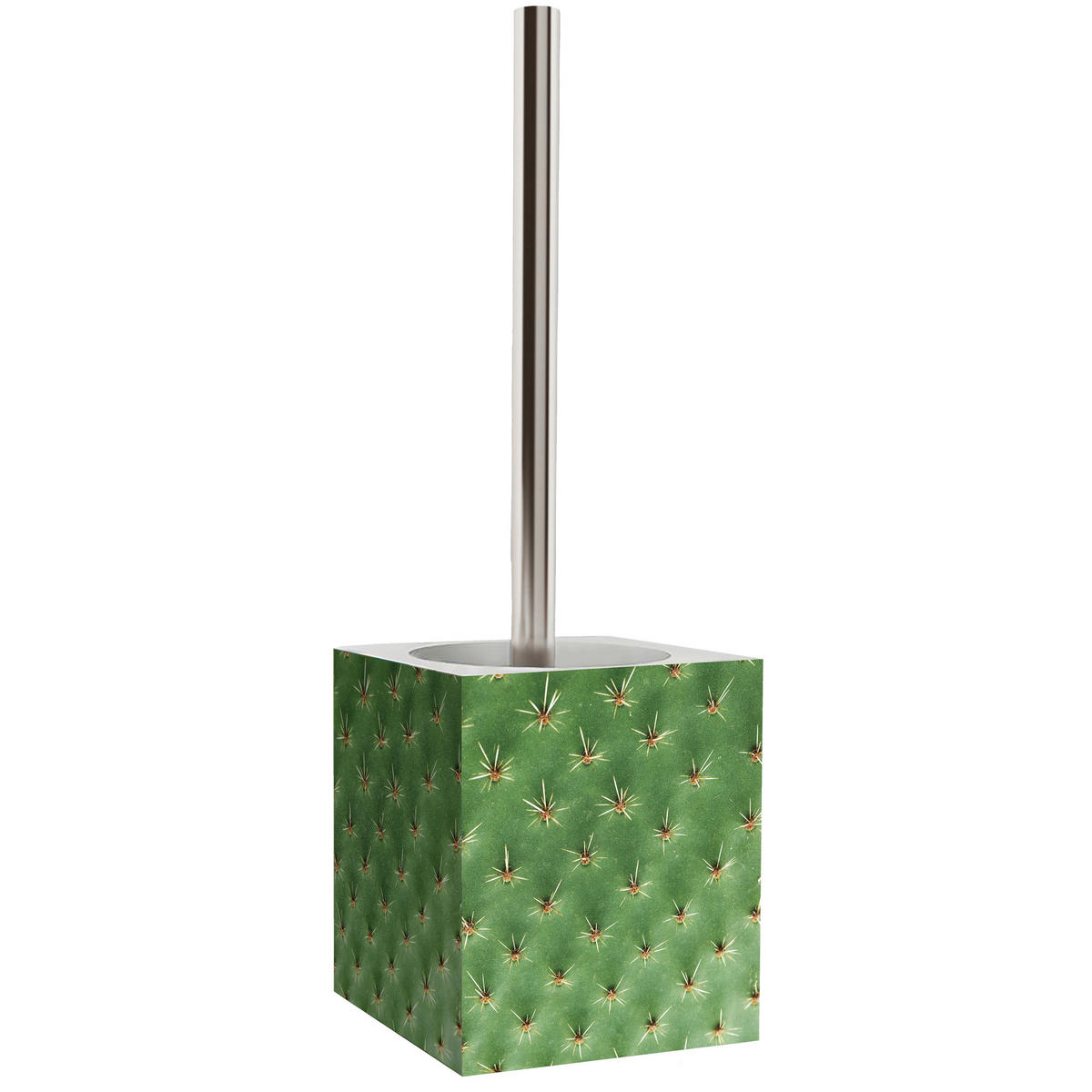 BADEZIMMER Set Kaktus - Grün, Kunststoff (7/17/7cm) - Sanilo