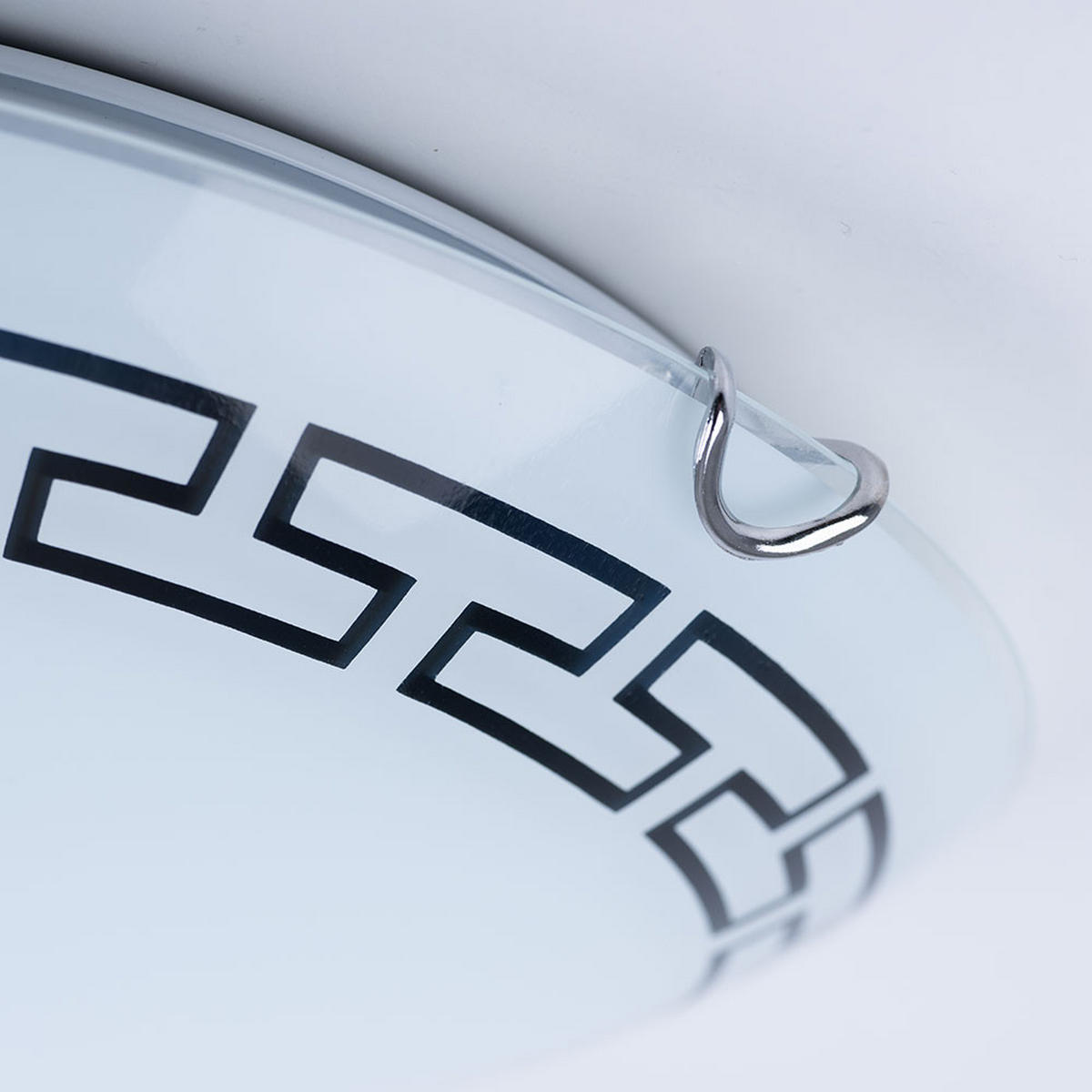 LED DECKENLEUCHTE PALILA Weiß Glas - Weiß, Glas (30/30/9cm) - Globo Lighting