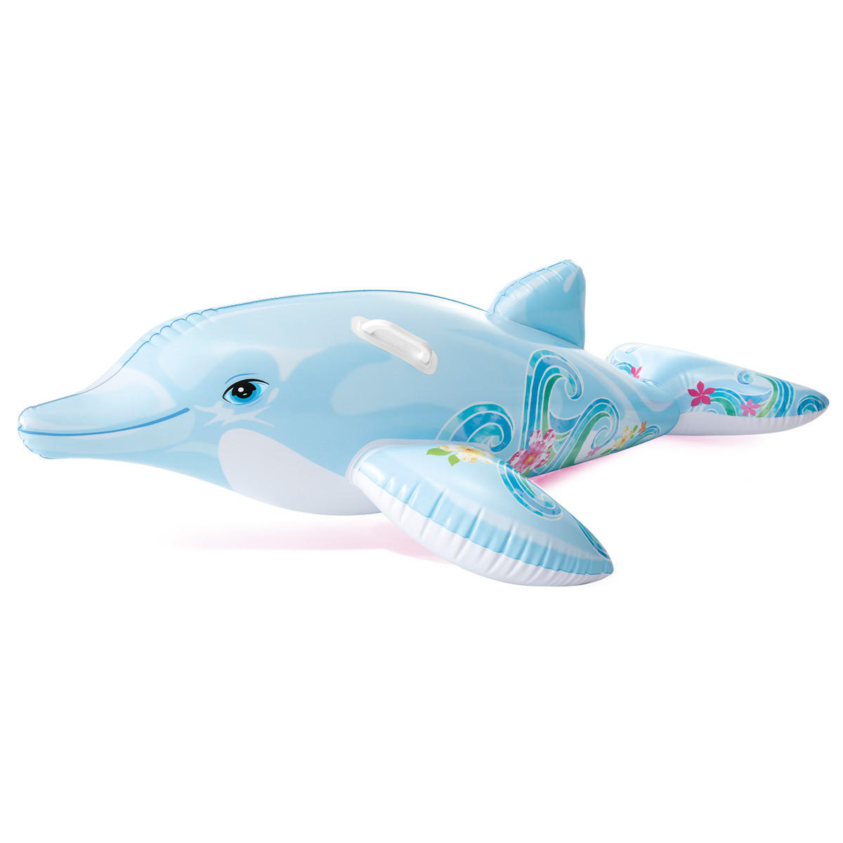 SCHWIMMTIER Delfin - Blau, Kunststoff (66/45/175cm)
