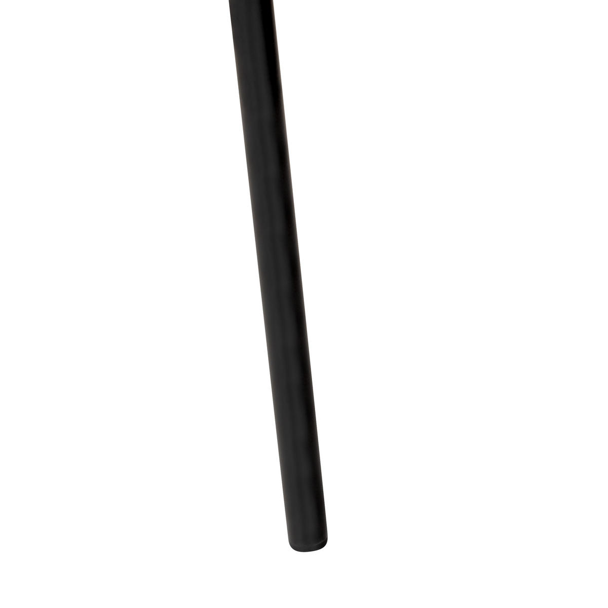 ESSZIMMERSTUHL 2er-Set Metall dunkelgrün/schwarz Adaver - Hellbraun/Schwarz, Metall (47/79/48cm) - Beliani
