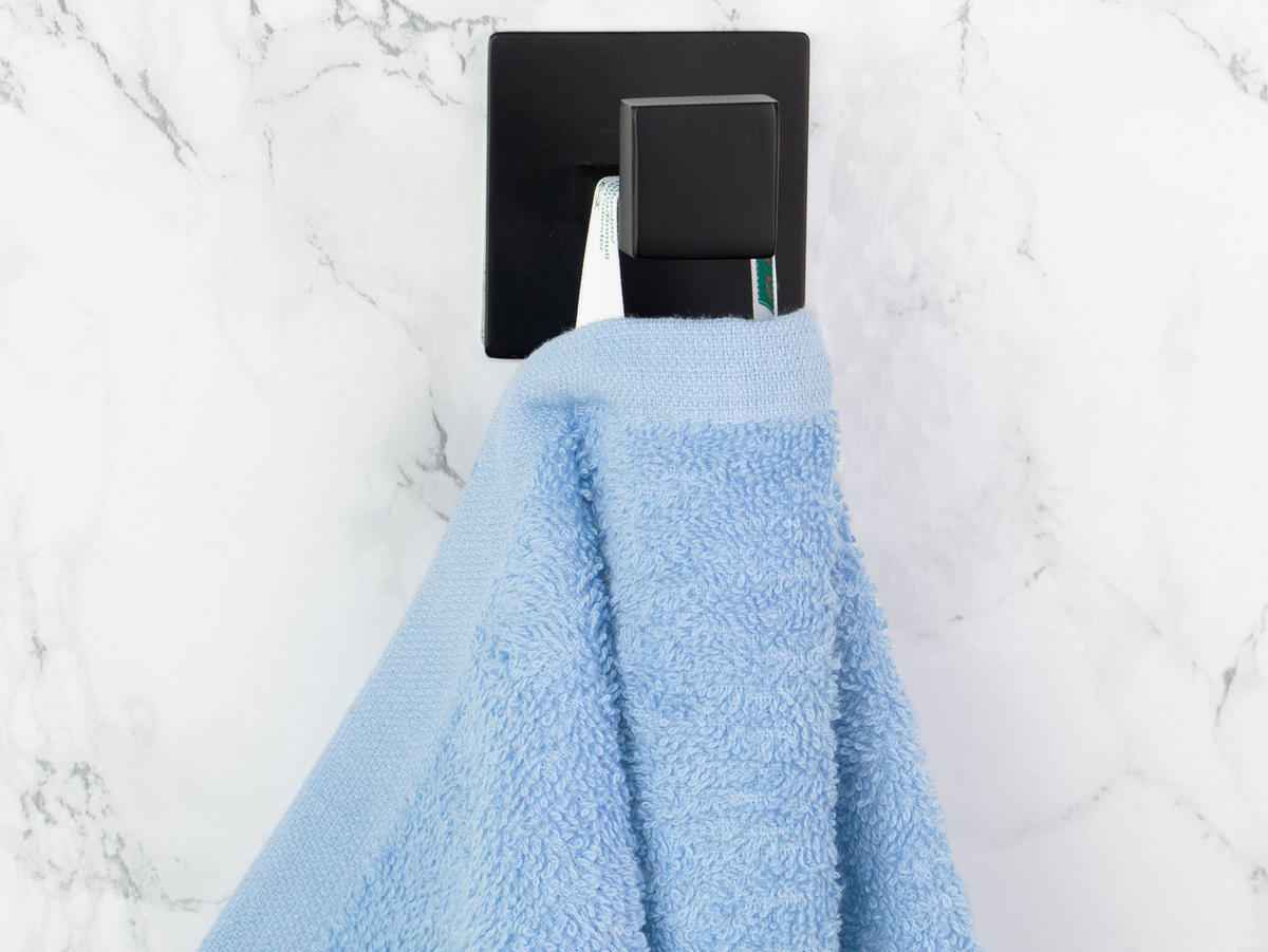 DUSCHTÜCHER, 5er-Set, 70x140 cm, 80% Baumwolle, 20% Polyester, Blau - Hellblau, Naturmaterialien (70/140cm) - Zollner