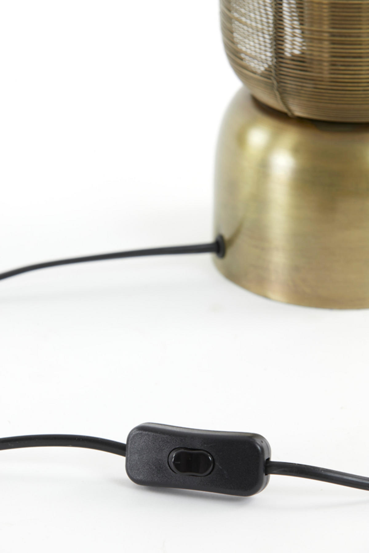 TISCHLAMPE Lezuza Bronze Ø13,5/49,5 cm - Bronzefarben, Metall (13.5/13.5/49.5cm) - Light & Living