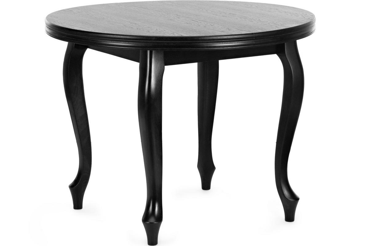 ESSTISCH ALTIS ausziehbar bis 140cm, Schwarz - Eichefarben/Schwarz, Holz (100/77/100cm) - KONSIMO®