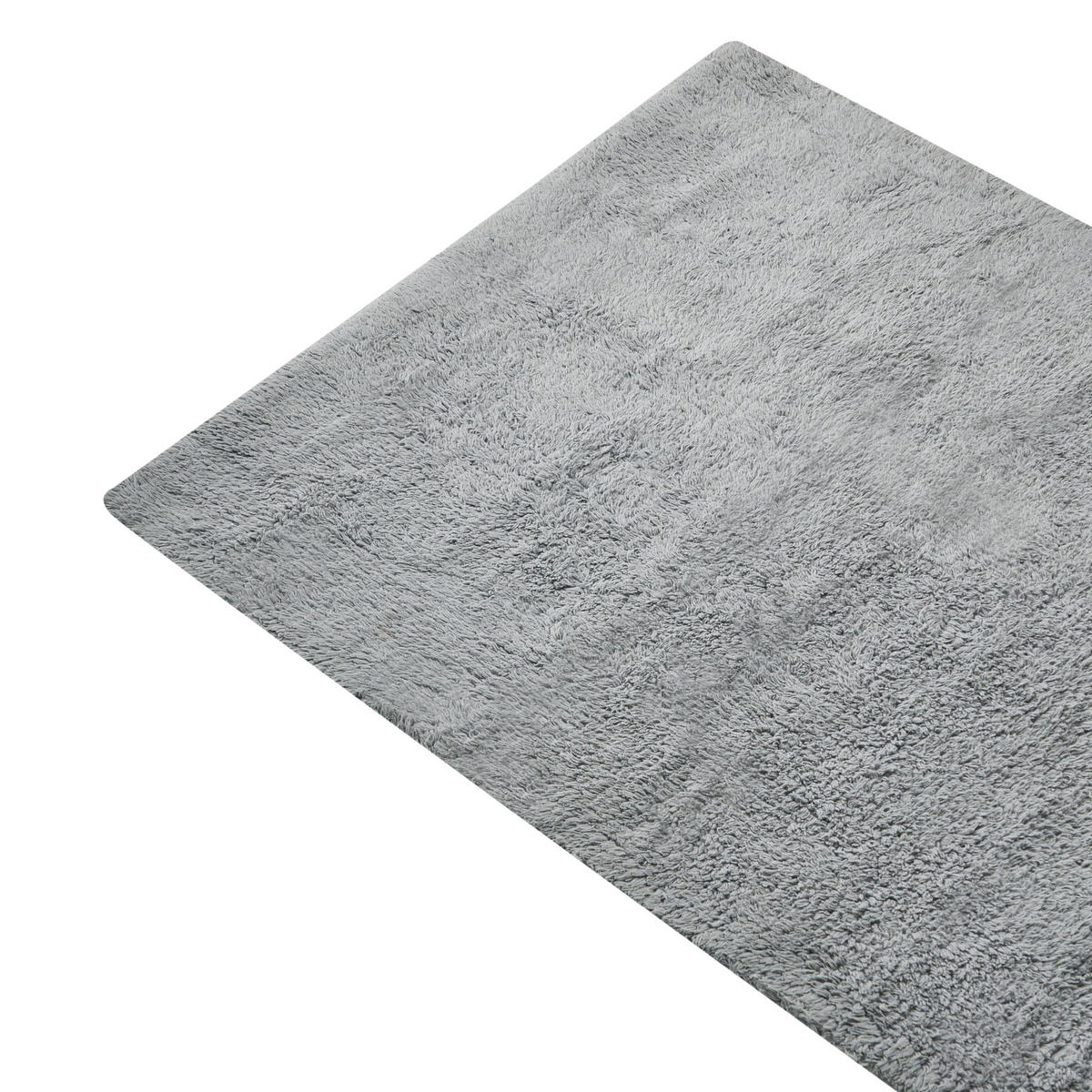 KOUPELNOVÁ PŘEDLOŽKA Šedá 60/90 cm Bavlna Goela - šedá/tmavě šedá, textil (60/90cm) - Beliani