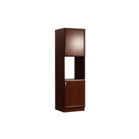 MIKROWELLENUMBAUSCHRANK D60P – Sycylia Milano – Milano / Walnuss / Rechts - Walnussfarben, Holzwerkstoff (60/212/58cm) - ROYAL24_MARKT