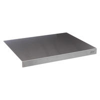 KÜCHENUNTERLAGE, Edelstahl, Silberfarben, 50 x 40 cm - Silberfarben, Metall (4.1/43/52cm) - 5five Simply Smart