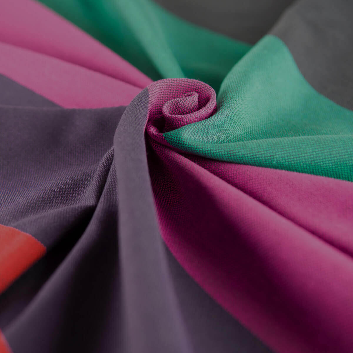 BABYTRAGETUCH Ring-Sling - Türkis/Pink, Textil (70/0.1/200cm) - Hoppediz