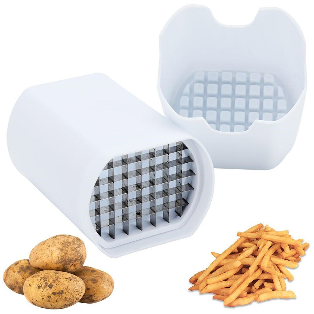POMMES-FRITES-SCHNEIDER - Weiß, Kunststoff (13/8/9.5cm) - Excellent Houseware