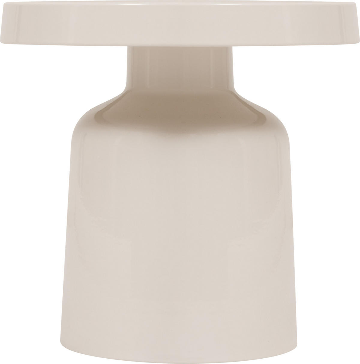 COUCHTISCH Abadi Beige 43/43/42 cm - Beige, Metall (43/43/42cm) - Atmosphera Createur d´interieur