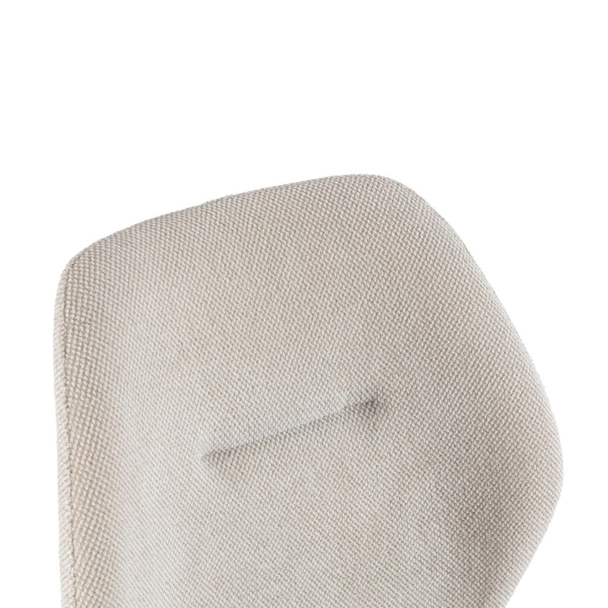 STOFFSTÜHLEN 4er-Set 58/49/47,5 cm - Creme, Textil (58/47.5/49cm) - Calicosy