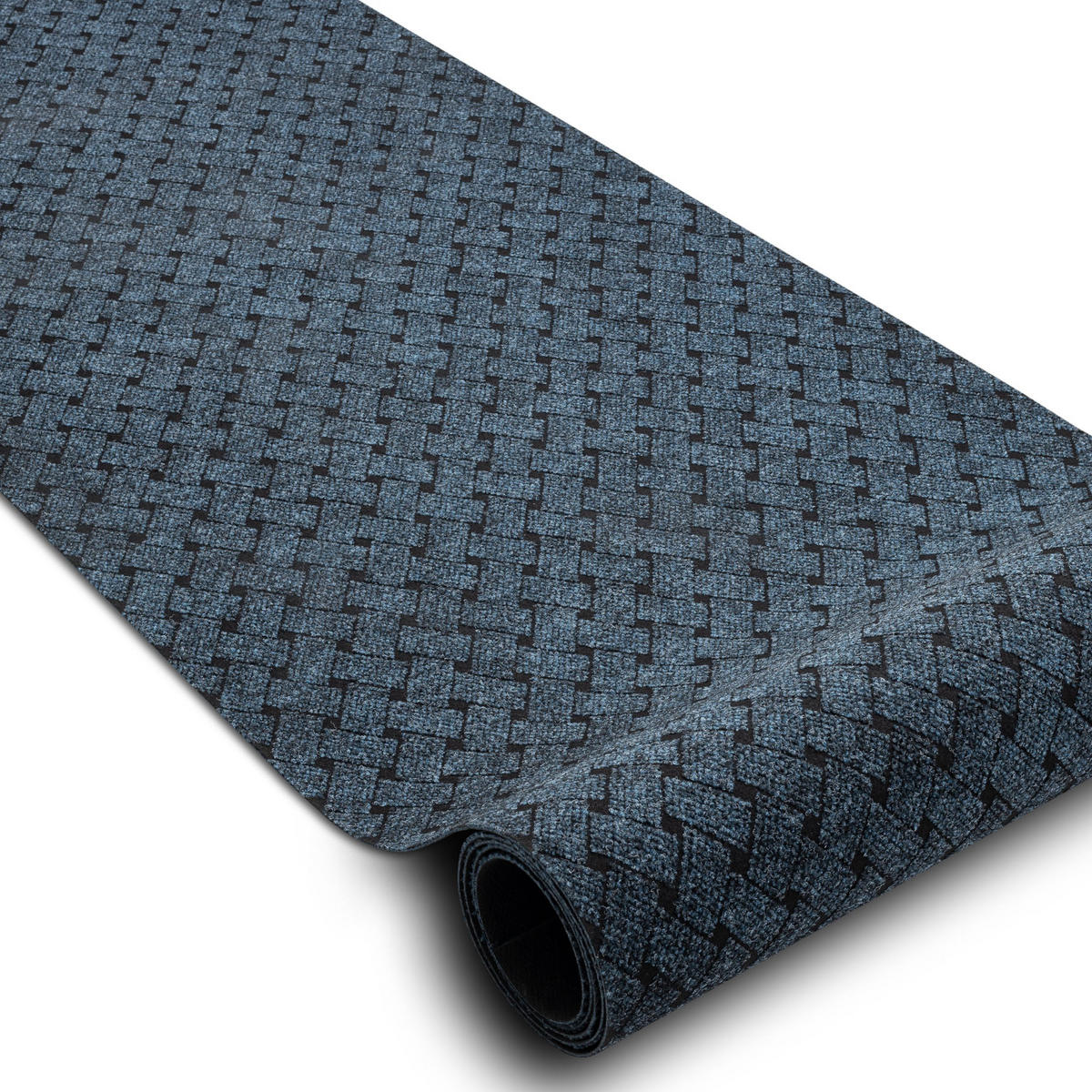 TÜRMATTE rutschfest 100 100/360 cm - Blau, Textil (100/360cm) - rugsX