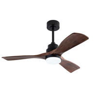 DECKENVENTILATOR DE-16256 42 Zoll Bauernhaus-Stil mit Fernbedienung Walnuss - Walnussfarben, Kunststoff (107/107/34cm) - ComfortXL