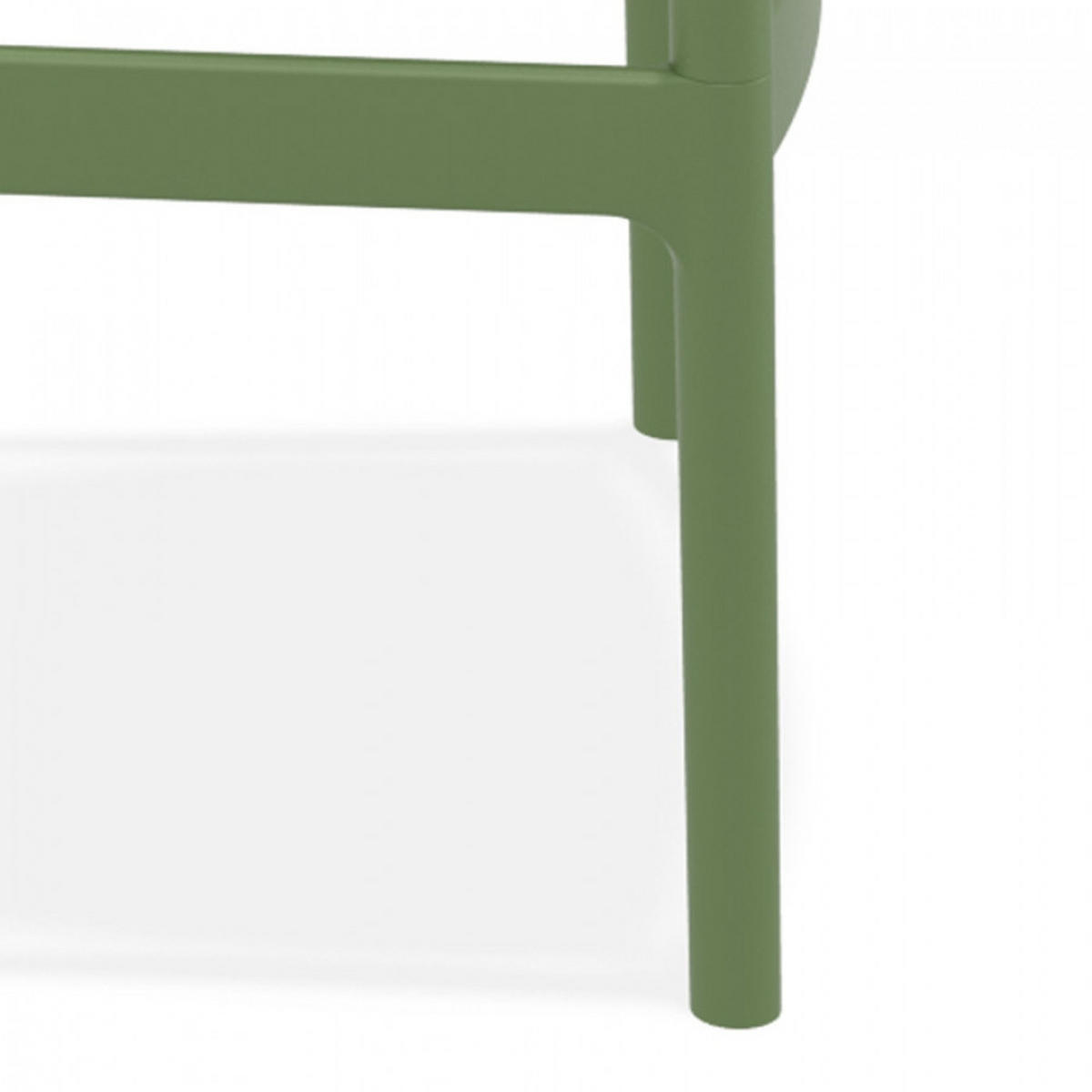 BARHOCKER Grün 45x106x52cm - Olivgrün/Grün, Kunststoff (45/106/52cm) - AlterEgo