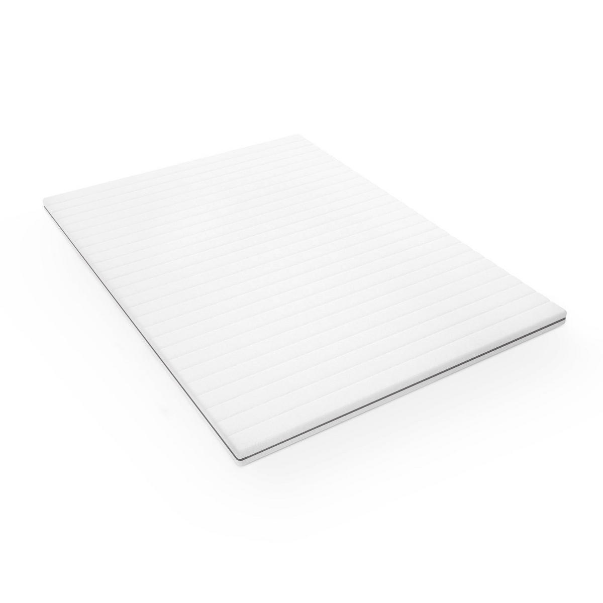 KALTSCHAUM-TOPPER 200x200cm - Weiß, Textil (200/200cm) - Mister Sandman
