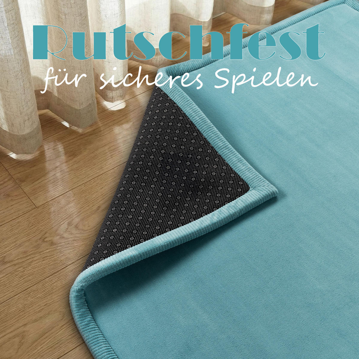 KINDERTEPPICH 100/200 cm Tatami 475 - Blau, Textil (100/200cm) - Paco Home