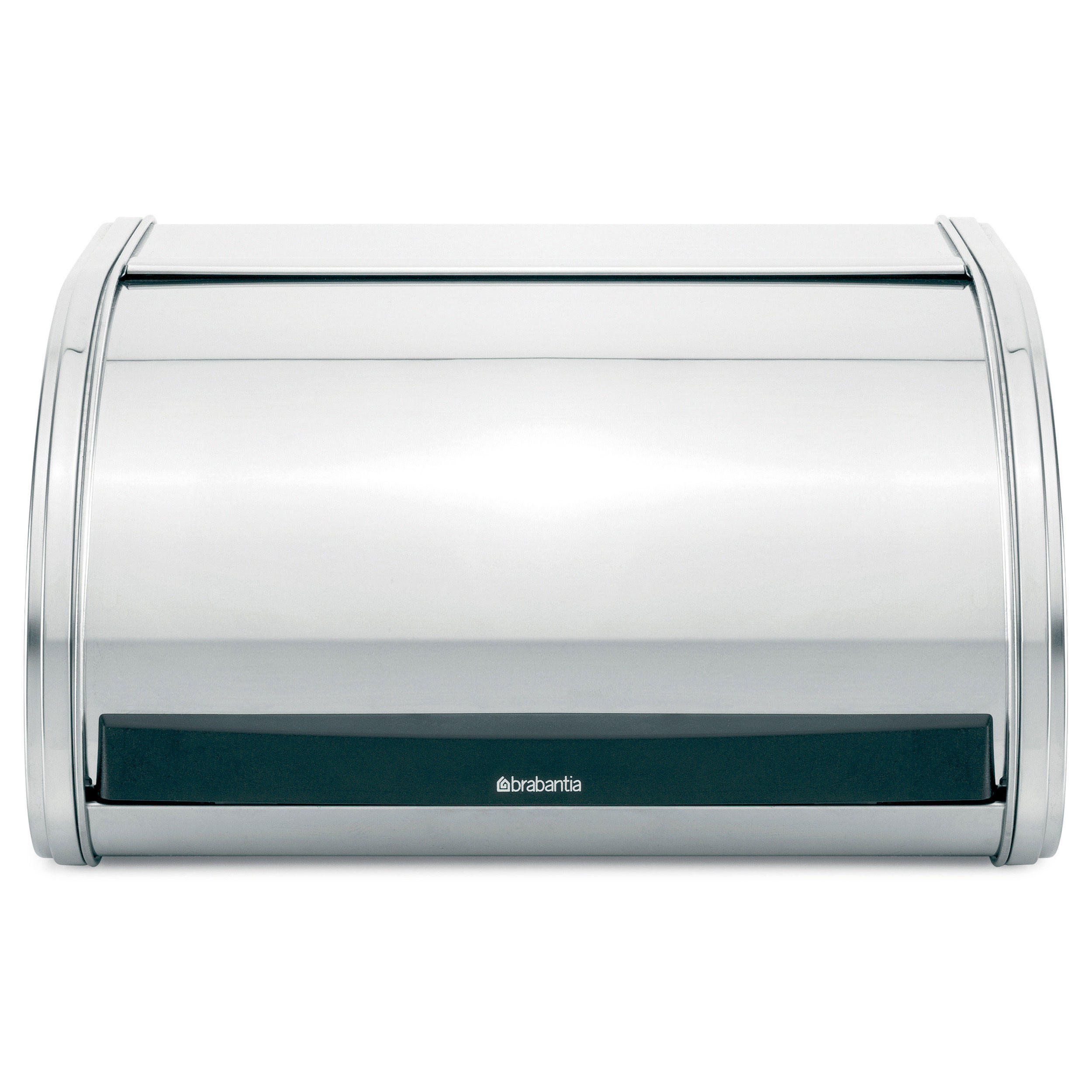 ROLLBROTKASTEN Single, Edelstahl - Silberfarben, Metall (34.7/28/28cm) - Brabantia