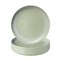 FRÜHSTÜCKSTELLER Perlemor Alga grün ø 23,8 cm 6er Set - Grün, Keramik (23.8cm) - like.Villeroy & Boch