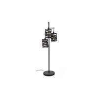 STEHLAMPE ALMAS Schwarz Metall - Schwarz, Metall (29/37/150cm) - KAWOLA