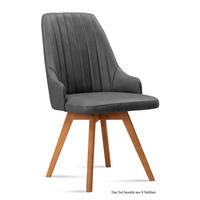 ESSZIMMERSTUHL (8er-Set) Domka 52x91x60 Eiche geölt/Grau - Eichefarben/Grau, Kunststoff (60/91/52cm) - 58aufmkessel