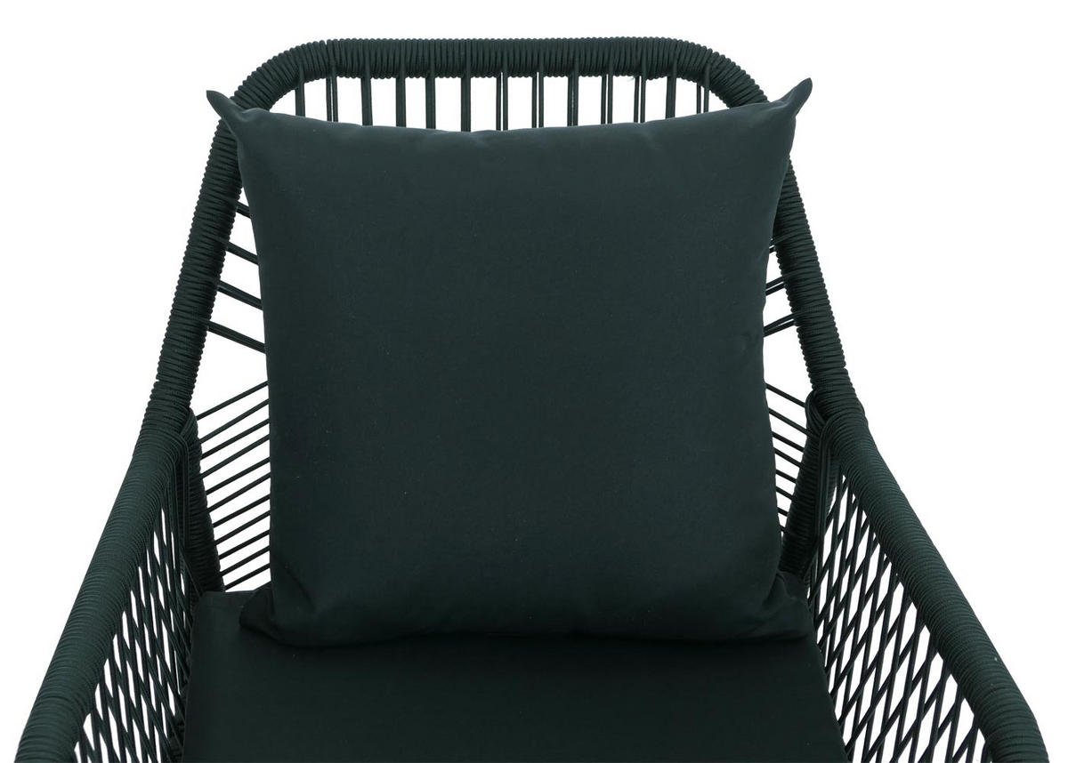 ZÁHRADNÁ STOLIČKA Zelená - zelená, textil (54/81/62cm) - MCW