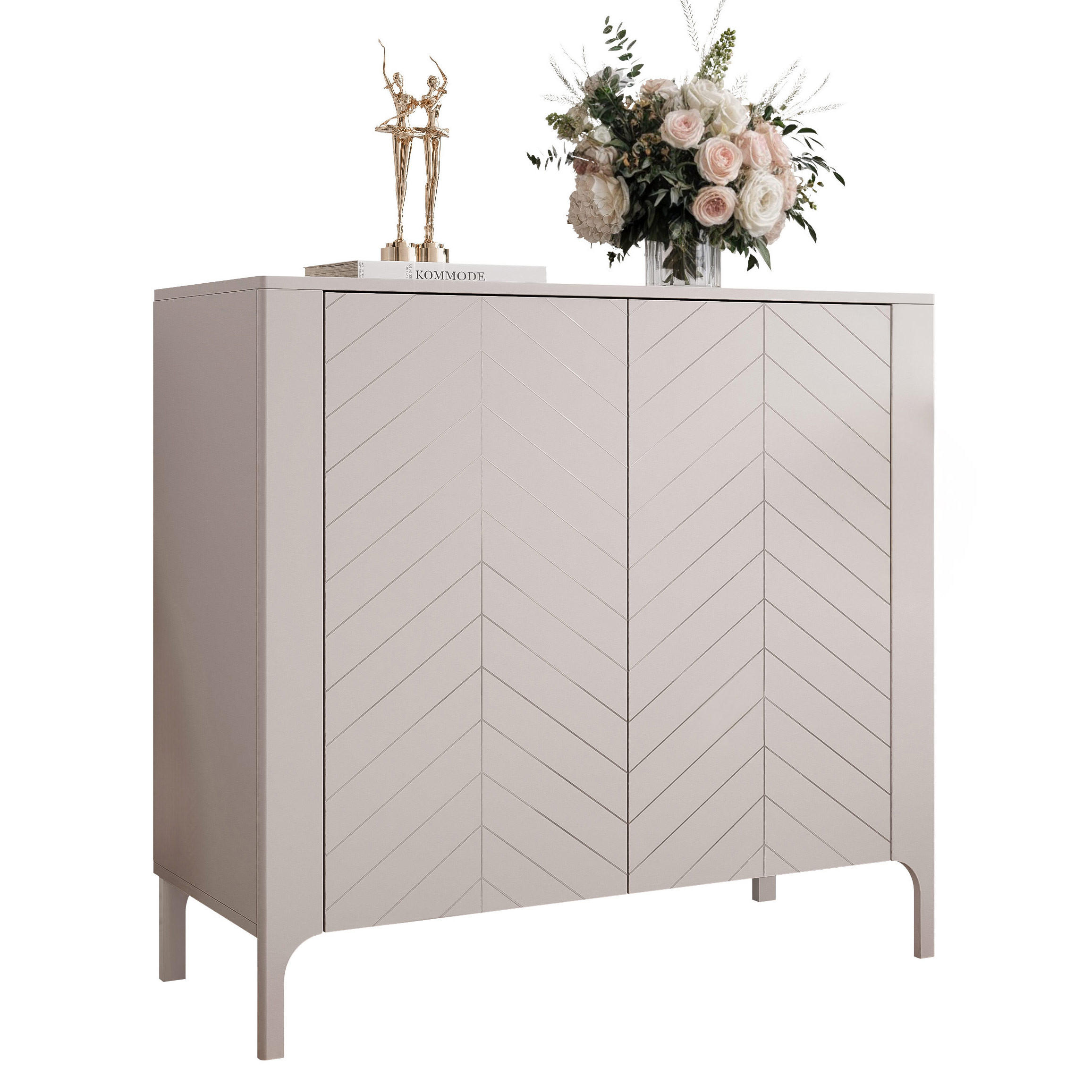Idohome Kommode Kaschmir 103x95.1x40.6 cm