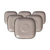 ESPRESSOUNTERTASSEN Casa Grau ø 10 cm 6er Set - Grau, Keramik (10cm) - Ritzenhoff Breker