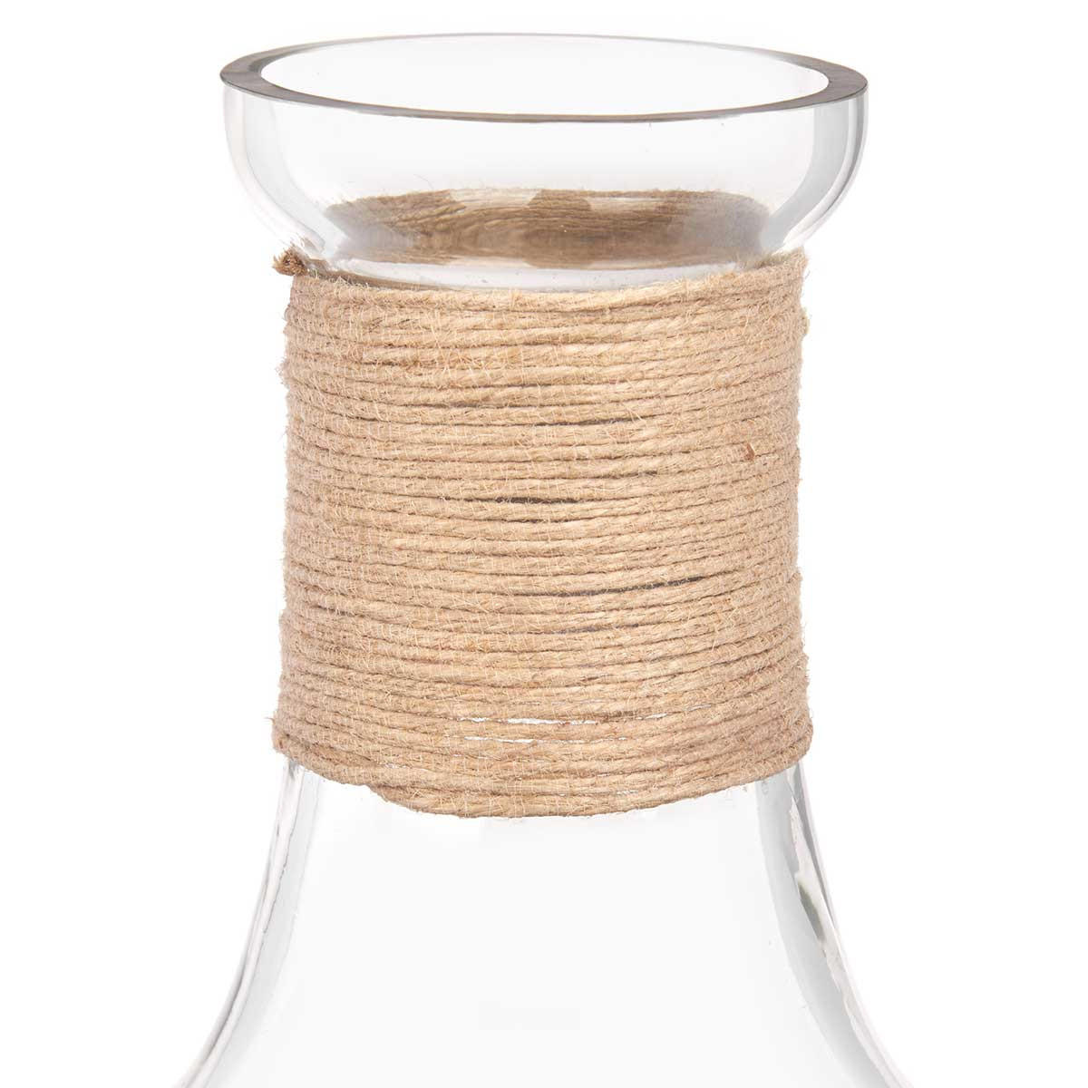 FLASCHE dekorativ - Braun, Glas (20/48/20cm) - Giftdecor