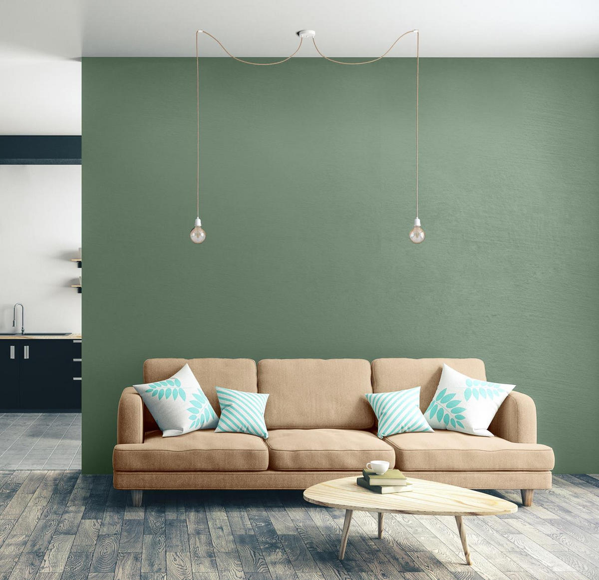 PENDELLEUCHTE Hang 2 Flammig Retro Beige Weiß - Naturfarben/Weiß, Naturmaterialien (250/1/250cm) - HOOPZI